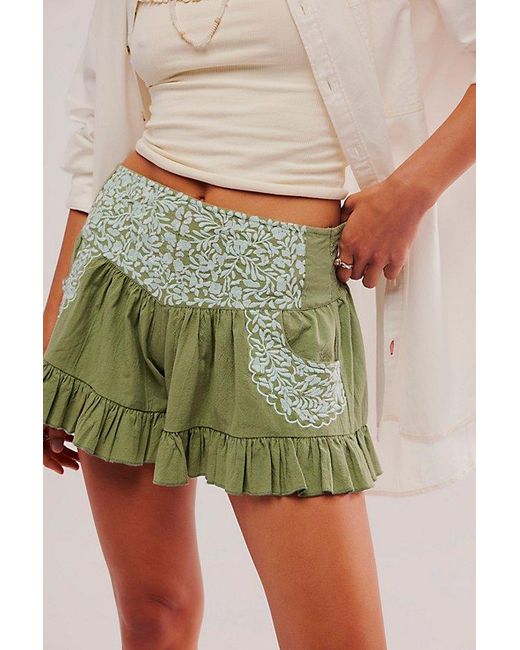 Free People Multicolor Fp One Mexico City Shorts