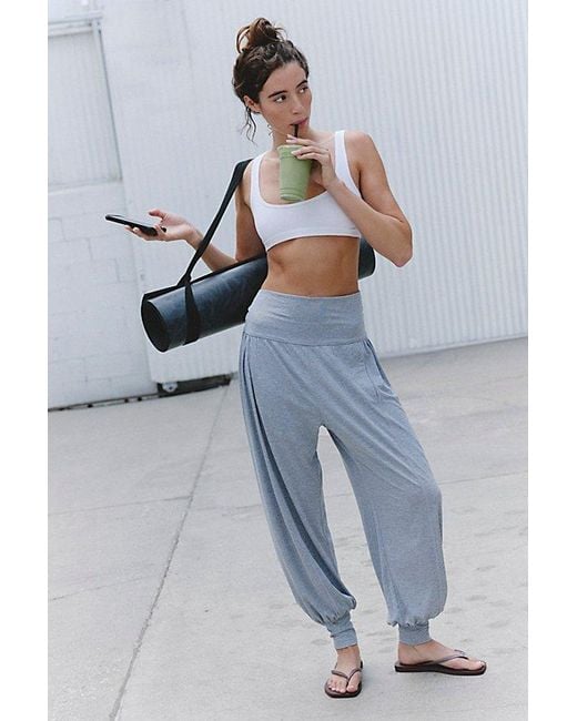Fp Movement Blue Tempo Fold Down Pants