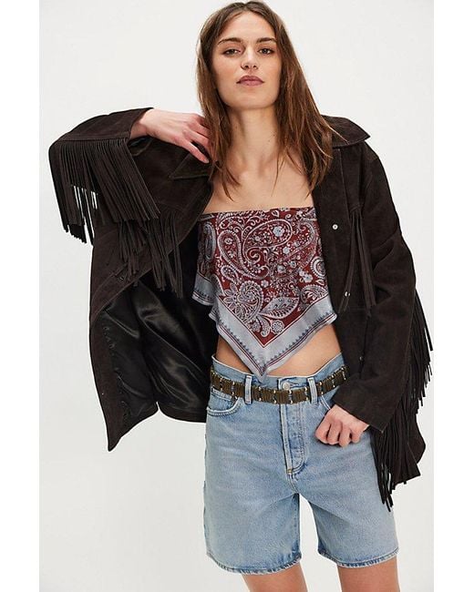 Agolde Black Dame Shorts