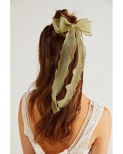 Free People Brown Lady Bow