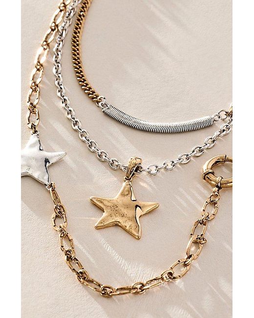 Free People Natural Last Call Layered Necklace