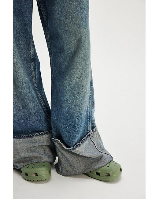 CROCSTM Blue Classic Clogs