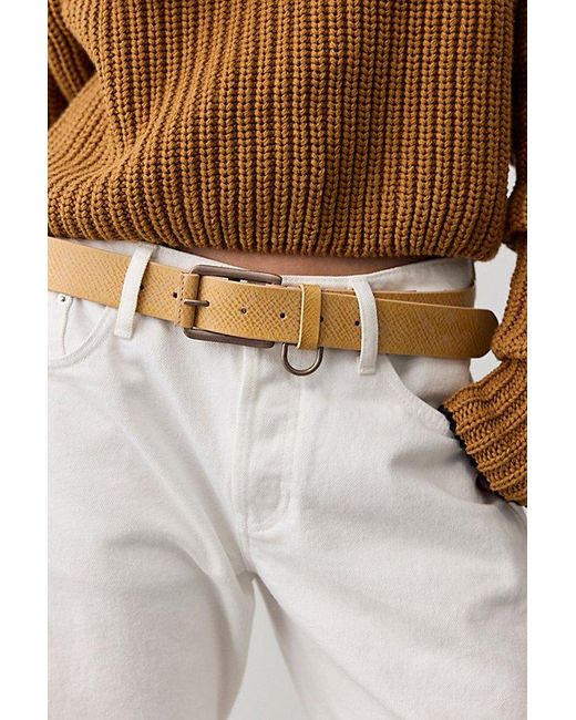 Free People Metallic Brooklyn Belt