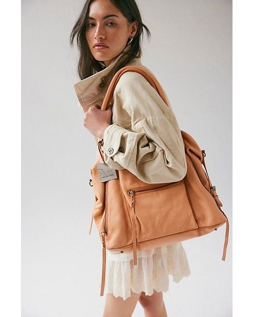 Free People Brown Emerson Tote Bag