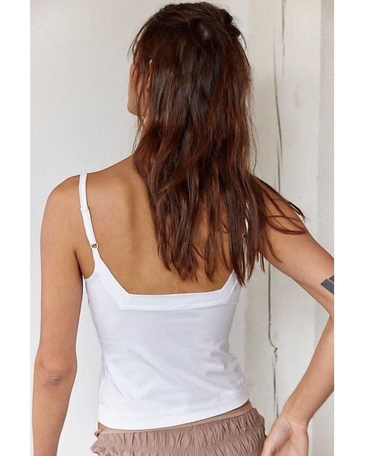 Intimately By Free People White Wear It Out Tank Top