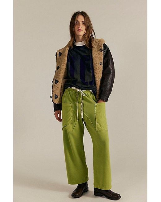 Free People Multicolor Jet Set Knit Pull-On Trousers