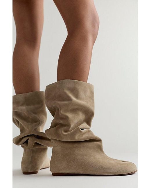 Jeffrey Campbell Multicolor Off Script Slouch Boots Shoe By