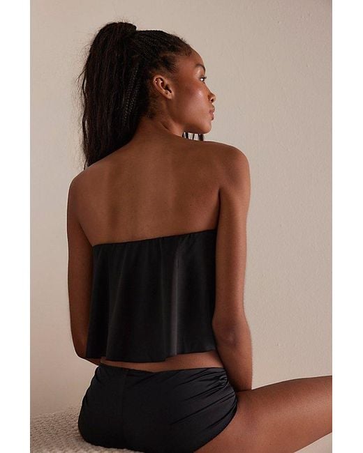 Intimately By Free People Brown Double Dare Wire Tube Top By