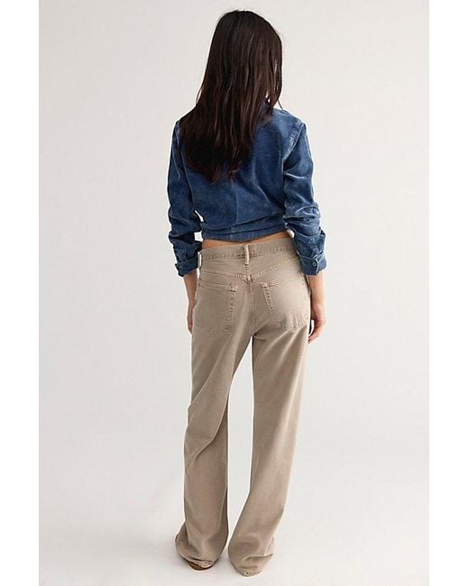 Agolde Blue Vintage Loose Jeans