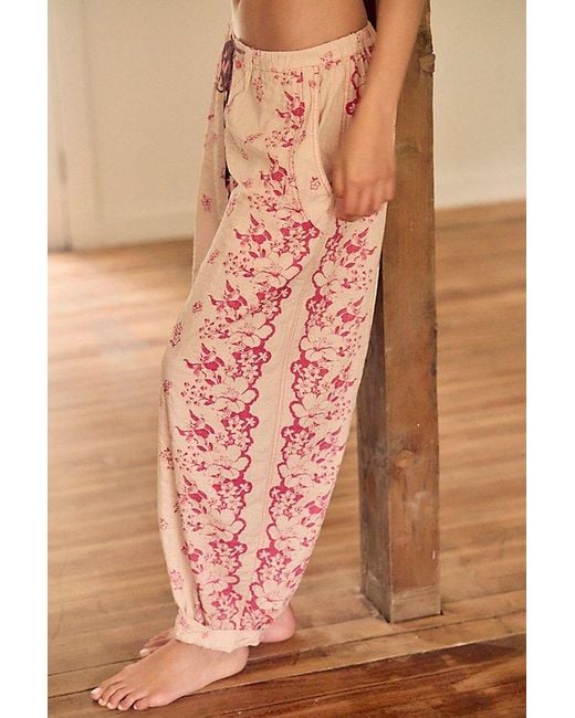Free People Multicolor On Repeat Pj Pants