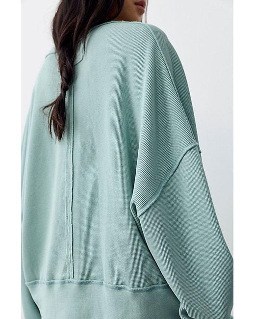 Free People Blue Skyline Thermal