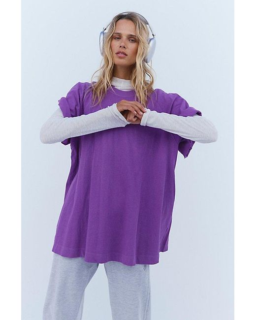 Fp Movement Purple Icon Tee