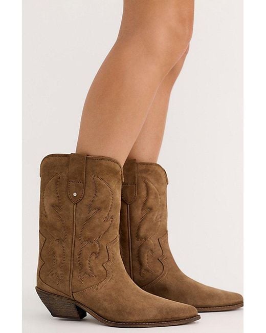 Bronx Blue Chelsey Western Boots Shoe By