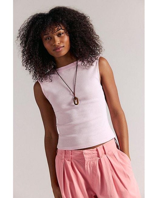 Free People Red Ballad Reversible Tank Top