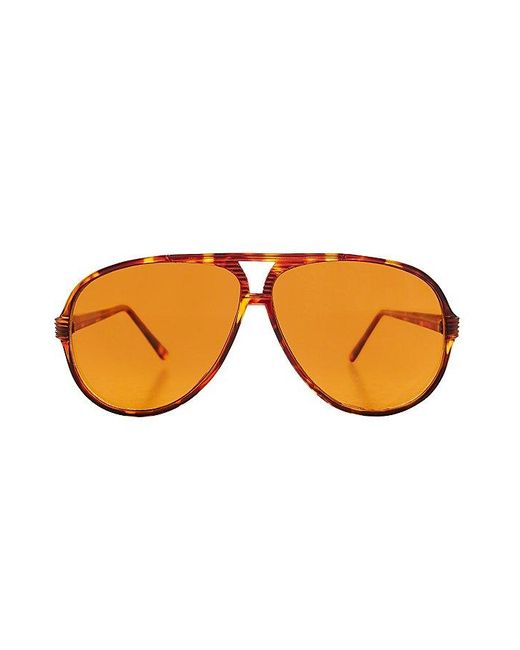 Free People Orange Vintage Tuner Sunglasses Selected
