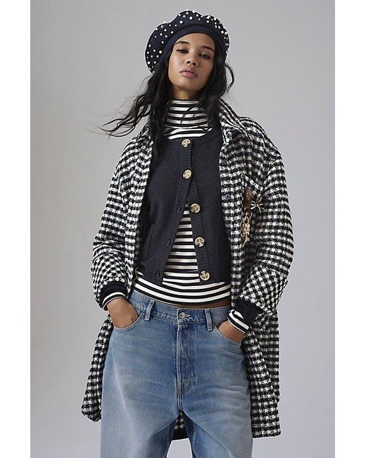 Free People Blue So Emma Pearl Beret