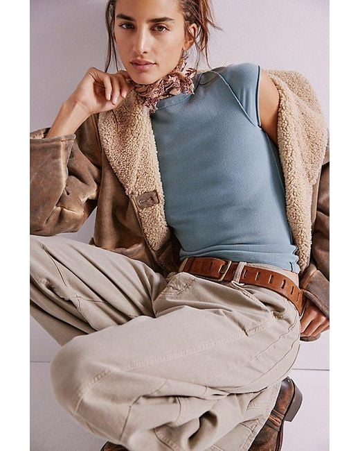 Free People Gray Ever Had Tee