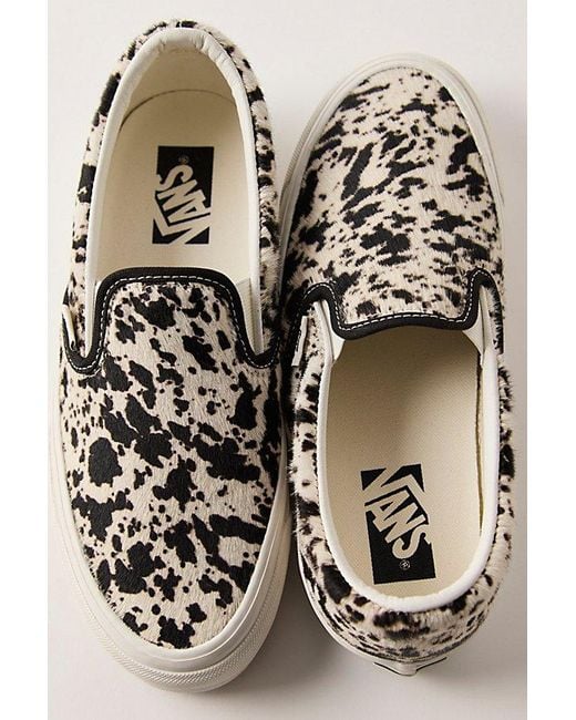 Vans Multicolor Hair-On Slip-Ons