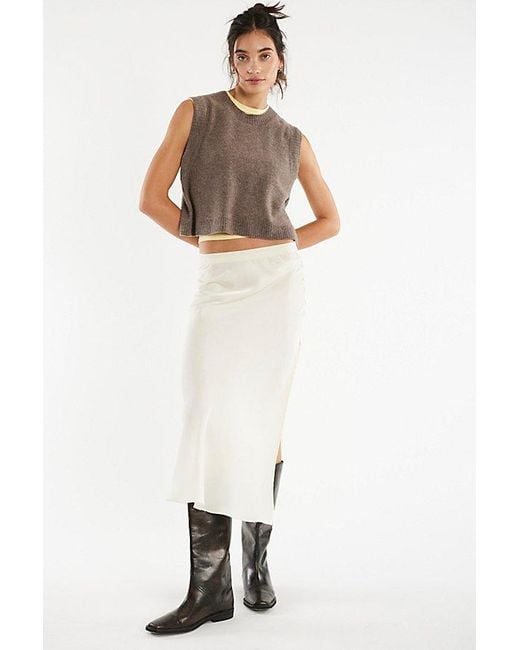 Free People Brown Laurel Vest