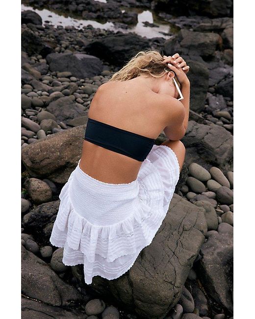 Toast Swim Toast Signature Cinch Bikini Bottoms At Free People In Black, Size: Xs