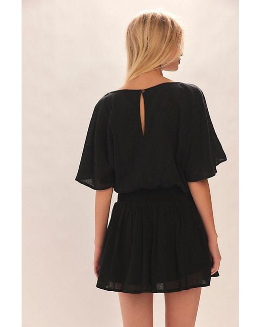 free-est Blue Sutton Mini Dress By