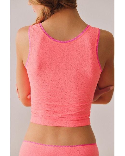 Intimately By Free People Pink Sweet Point Seamless Cami By