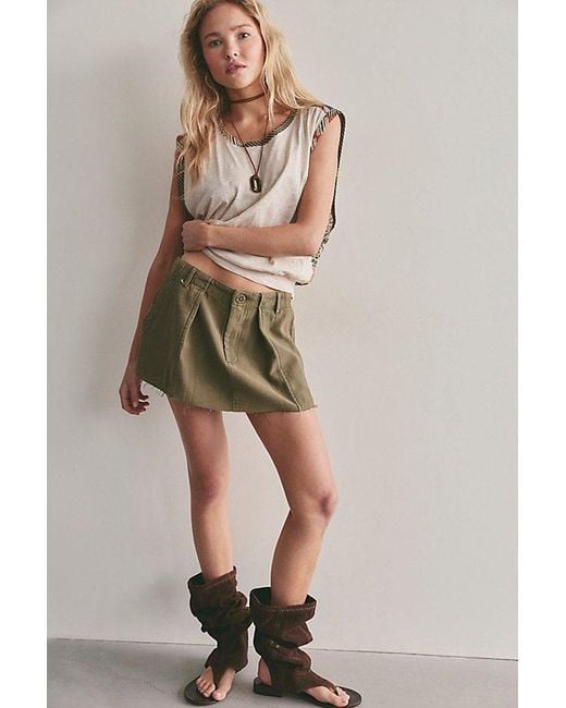 Free People Multicolor Sadie Muscle Tee
