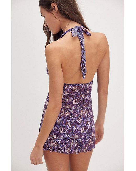 Only Hearts Purple X Intimately Marlyin Chemise