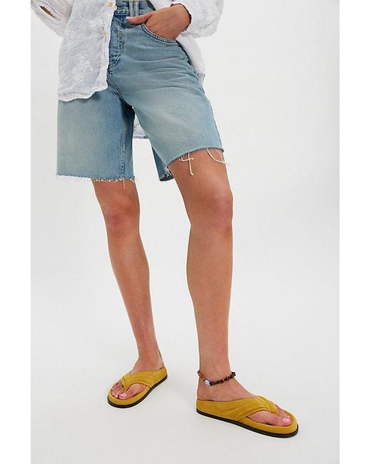 Seychelles Blue Solana Thong Sandals By