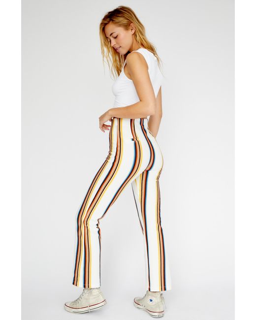 Free people clean store crop flare