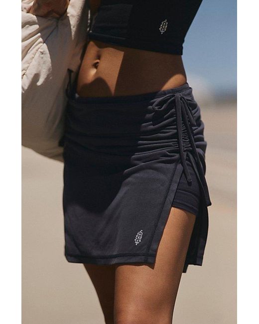 Fp Movement Blue Keep It Up Layer Skort