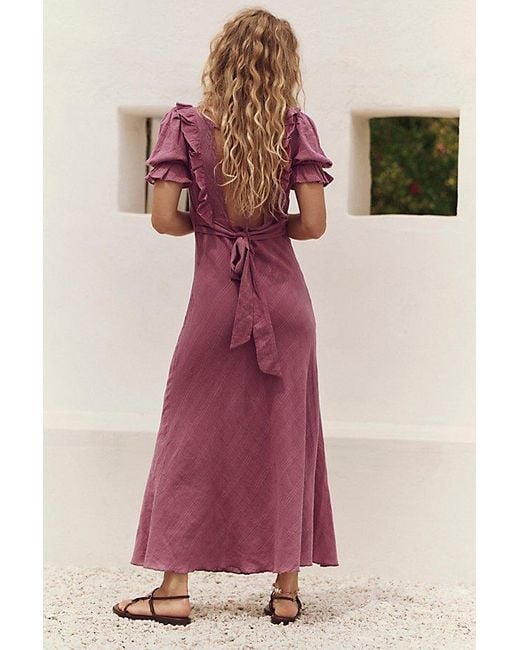 lace spaghetti strap midi dress Lady Black Tie - Rivers Midi Dress - White Lace