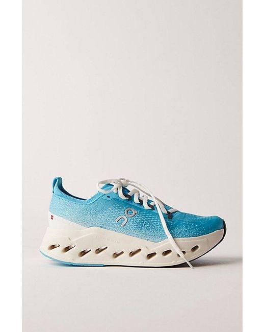 On Shoes Blue Cloudsurfer Max Sneakers