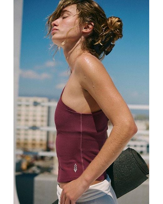Fp Movement Red Crossroads Asymmetric Cami