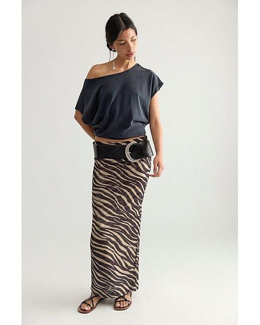 Ronny Kobo Blue Azana Skirt