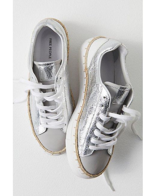 Free People Gray Scotty Sneakers