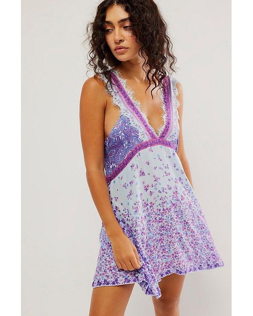 Free People Multicolor East Willow Trapeze Slip