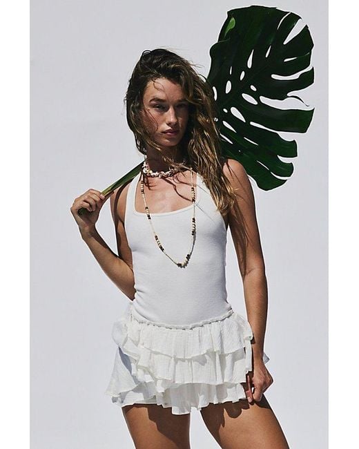 free-est Multicolor Beach Babe Romper By