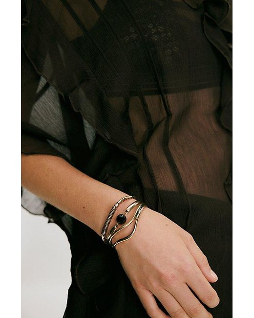 Free People Natural Muse Stack Bangle Set