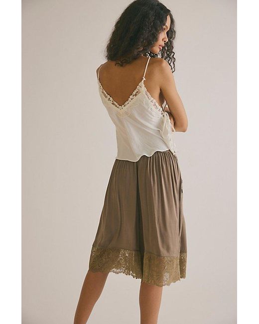 Intimately By Free People Brown Made You Look Shorts By