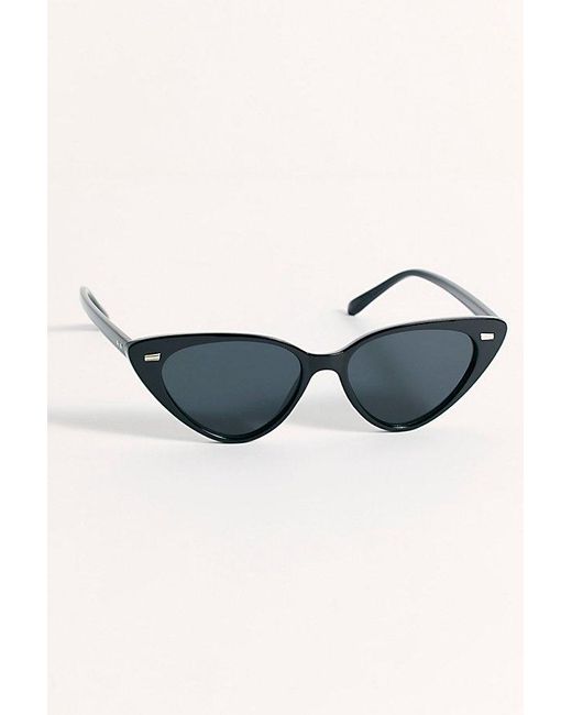 Free People Gray Olympic Cat Eye Sunglasses