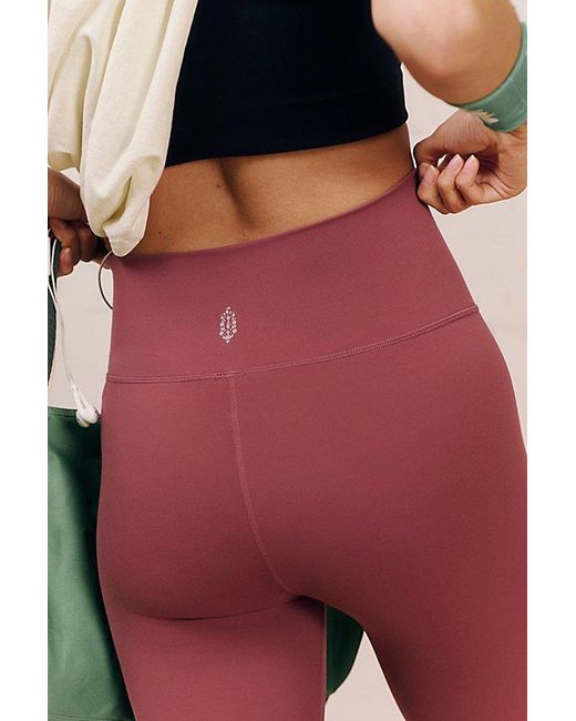 Fp Movement Pink Never Better 7/8 Length Leggings