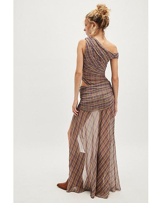 bec bridge aurelia asymmetrical dress Aurelia Maxi Skirt in Cloud Blue