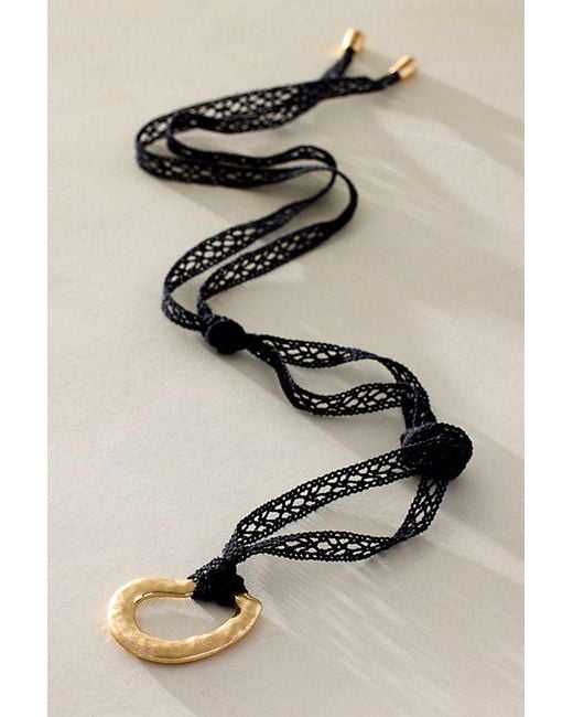 Free People Blue Moon Lariat Necklace