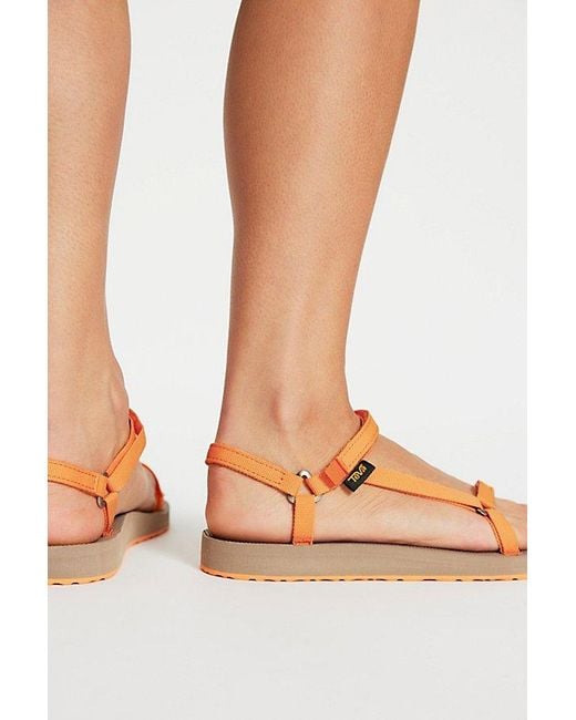 Teva Green Original Universal Slim Sandals