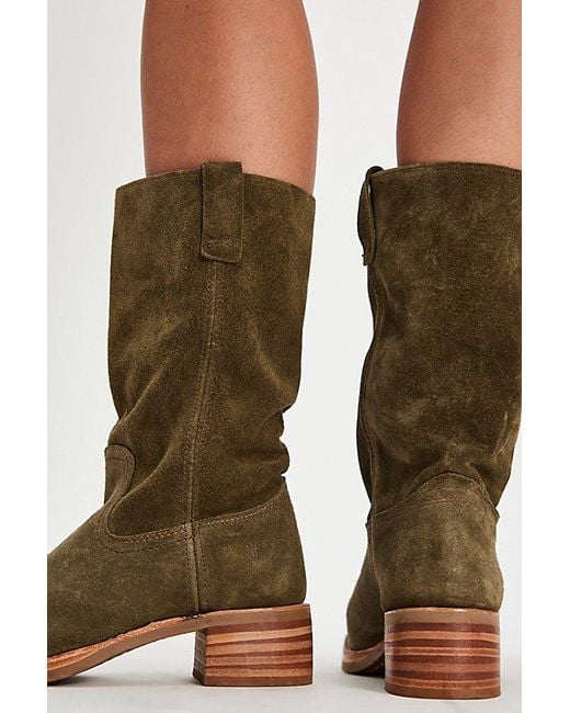 Frye Blue Campus 12R Boots