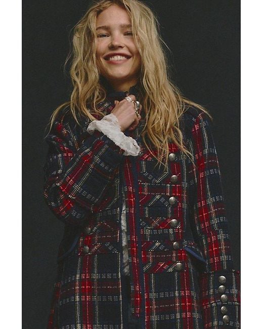 Free People Blue Ace Of Swords Duster Jacket
