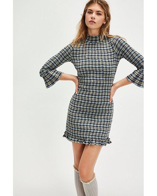 Plaid mini dress outfit online