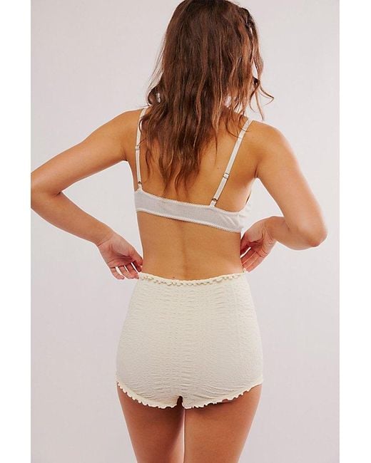 Free People Green Chloe Ruched Shortie