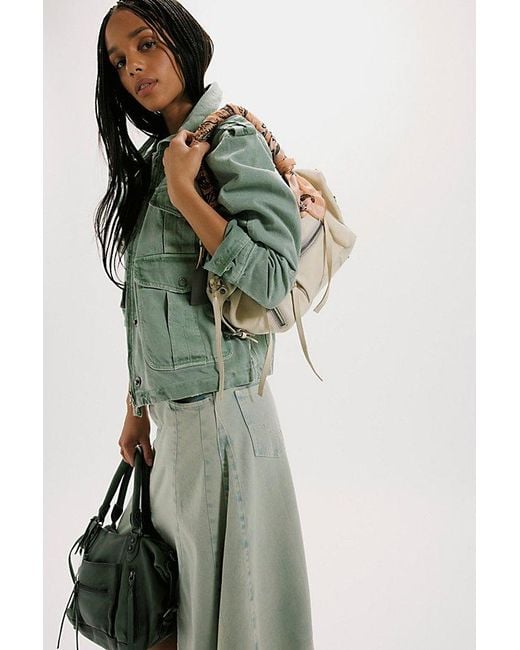 Free People Brown Baby Emerson Tote Bag